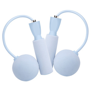 Nueva <span class=keywords><strong>cuerda</strong></span> <span class=keywords><strong>de</strong></span> saltar ponderada <span class=keywords><strong>de</strong></span> doble uso para adultos con pelota, rodamiento deportivo para interiores, combo <span class=keywords><strong>de</strong></span> <span class=keywords><strong>cuerda</strong></span> con cable sin <span class=keywords><strong>cuerda</strong></span> para niños - Product Image 2