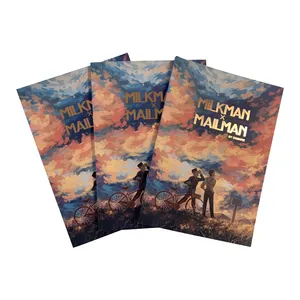 Высокое качество розовое золото логотип softcover картина комикс печать