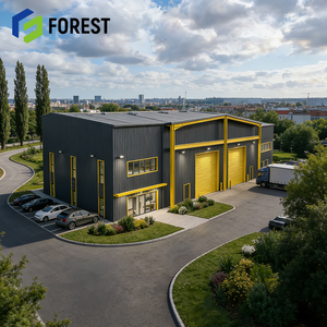 ศูนย์กระจายสินค้าโครงสร้างเหล็กชุบสังกะสีขั้นสูง โกดังโลจิสติกส์โครงสร้างเหล็กสำเร็จรูป - Product Image 2