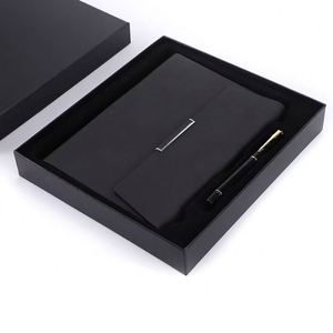 Cuaderno con Cubierta A4 A5 A6, Diario y Set de Regalo con Bolígrafo Promocional, Cuaderno Impreso de Cuero PU Premium, Cuero de <span class=keywords><strong>Yerba</strong></span> Mate - Product Image 6