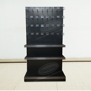 Tùy chỉnh tầng thường vụ đục hàng hóa hiển thị kệ cho cửa hàng kệ với treo móc - Product Image 5