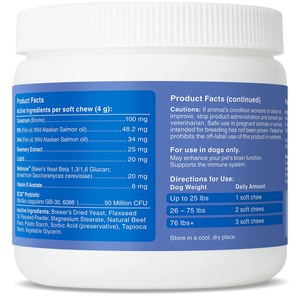 Suplemen perawatan kesehatan hewan peliharaan anjing suplemen Vitamin antioksidan tablet kunyah CoQ10 EPA DHA enzyme asam koenzim - Product Image 5