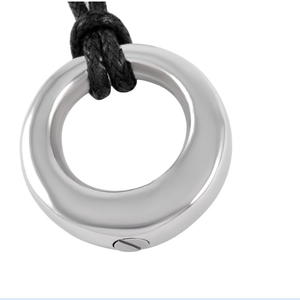 מעגל חיים כד שרשרת נירוסטה מזכרת אפר תליון תליון עבור חיות מחמד/אדם זיכרון שריפת גופות תכשיטי עבור אפר - Product Image 1