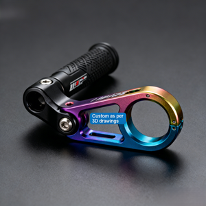 Piezas Mecanizadas por CNC Personalizadas - Aluminio, Acero, Latón para Aplicaciones Industriales y de Bicicletas |   para mecanizado |   Servicios OEM - Product Image 1