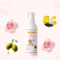 Parfum pour chat de luxe écologique sans alcool (50 ml) – Parfum frais citronné longue durée, éliminateur d'odeurs, désodorisant, flacon en plastique