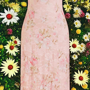 Robe d'été de haute qualité, nouvelle collection 2026, design tendance, imprimé floral charmant, sans manches, longueur maxi, luxe, volants style Empire - Product Image 2