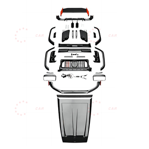 Vente flash Mercedes Classe G W463 1993-2018 Kit carrosserie pare-chocs et échappement pour mise <span class=keywords><strong>à</strong></span> niveau de l'<span class=keywords><strong>ancien</strong></span> au nouveau W464 B900 Rocket - Product Image 3
