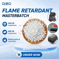 Qibo EPP EPE XPE Foam Board Flame Retardant Masterbatch Additives Polyethylene Polypropylene