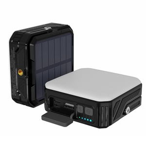 Banco de Energía Solar de Emergencia para Exteriores a Precio de Fábrica, 10000mAh 5000mAh, Estación de Energía de 10W con Luz de Camping - Product Image 1