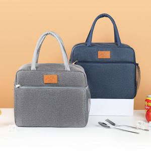 Oxford Cloth Thickened Tote Lunch Bag Portable Keep Food Fresh Cold Ice Pack Lunch Box For Office Workers Travel - Product Image 1