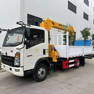 Grue montée sur camion HOWO 5 tonnes 4x2 à flèche télescopique, en promotion - Product Image 2