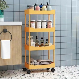 14.5/22.3cm wide <b>kitchen</b> storage <b>rack</b>, small size bathroom narrow gap storage <b>rack</b>. - Product Image 4