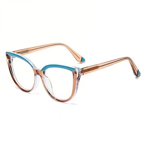 2025 thiết kế mới quá khổ photochromic chống màu xanh L kính mắt cho phụ nữ tuyệt vời Máy tính văn phòng kính trong ống kính đầy màu sắc - Product Image 5