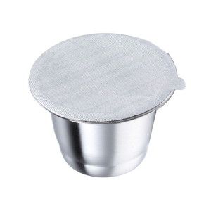 Cápsulas <span class=keywords><strong>de</strong></span> Café <span class=keywords><strong>Recargables</strong></span> Vacías con Tapa Autoadhesiva - Product Image 3