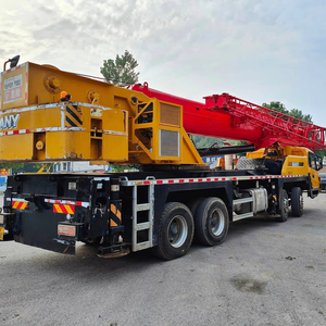 Grue sur camion SANY STC500 d'occasion, 50 tonnes, moteur Weichai, hauteur de levage 62 m, excellent état, haute qualité - Product Image 1