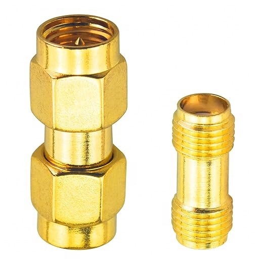 Connectors Kit Antenna Cable Connector Male Female RF Coax Adapter Kit for WiFi Antenna Coaxial Extension Cable