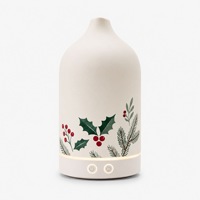 Diffuseur d'arômes en céramique FANER - Diffuseur à brancher ultra-silencieux (<36dB) avec fonction minuterie, modèle compact pour bureau, brume fine pour la maison et le bureau
