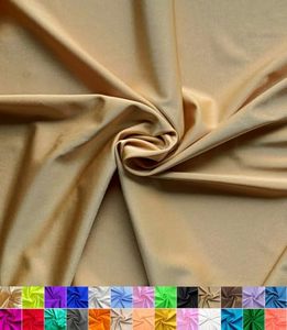 4 Way Stretch White 80% Nylon 20% Spandex Fabric For Swimwear Sportswear <b>Dance</b> Yoga Apparel Per Yard - Product Image 6