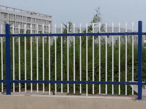 Puerta de Acero de Seguridad para Casas, Diseño de Puerta Principal, Paneles de Cerca Delanteros Blancos, Construcción de Patio Trasero, Puertas de Cerca para Campos de Césped - Product Image 5