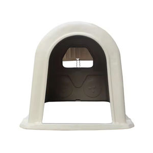 Clapier à veau isolé en plastique pour veaux laitiers, abri à veau ventilé avec protection UV, grange à veau individuelle pour usage agricole - Product Image 3