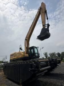 2025 nuevo precio de fábrica excavadora sobre orugas excavadora anfibia XE220GS precio barato para la venta - Product Image 2