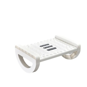 Adjustable Footrest Footstool Ergonomic Massage Support For Office And Pregnancy Use Semicircular Design - Product Image 5