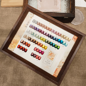 AILANUO 36 Colors Chrome <b>Cat</b> Eye Gel Polish Set Non Wipe <b>Cat</b> Eye <b>Top</b> Coat Gel Nail Polish TPO/Hema Free OEM ODM Nails - Product Image 1