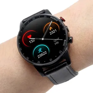 Heren Sportstijl 1.39 Inch Full Touch Rond Scherm Uniwa Kw390 Ip67 Waterdicht Android Smart Watch Gps Wifi 4G Smartwatch Telefoon