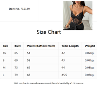 Chuangerm 2026 Nouveau Corset Amincissant Semi-transparent à Dentelle Florale et Bretelles Fines Ajustables pour Femme