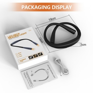EGH Energy-Efficient Eye-protection <b>LED</b> Portable Hanging Neck Rechargeable Reading Book <b>Light</b> Rechargeable Book <b>LED</b> Neck <b>Light</b> - Product Image 6
