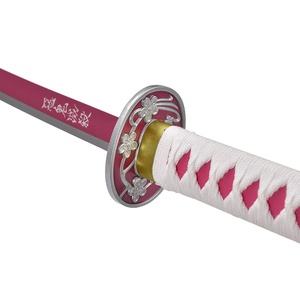 Espada Nichirin de 45 cm del Anime Japonés Demon Slayer, Réplica de Acero Inoxidable, Arma Samurái, Accesorio de <span class=keywords><strong>Cosplay</strong></span> de <span class=keywords><strong>Kanao</strong></span> <span class=keywords><strong>Tsuyuri</strong></span>, Juguete sin Afilar - Product Image 6