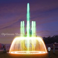 Harga Terjangkau Desain Animasi 2D 3D Kustom Gratis Peralatan Taman Air Modern Air Mancur Menari Taman Luar Ruangan