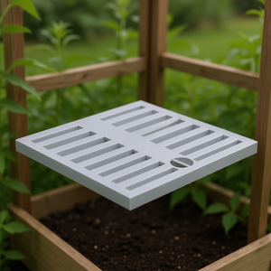 <b>Grey</b> PP Grid For 20x20 <b>Frame</b> Well Plastic Netting - Product Image 3