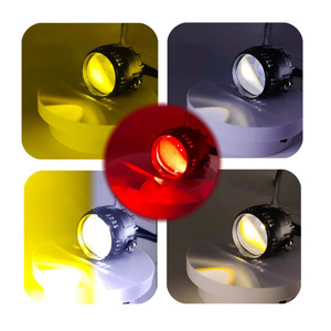 Focos Láser para Motocicleta TCYATO en Amarillo, Blanco y Rojo, Luces Externas para Motocicleta - Product Image 2