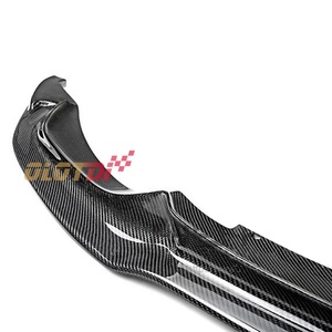 V Style Front Bumper Lip Chin Spoiler Side Winglet <b>Splitter</b> for BMW F80 M3 F82 F83 M4 Carbon Body Kits - Product Image 6