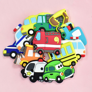 Imán de nevera con forma de coche de dibujos animados regalo de recuerdo al por mayor imán de nevera de PVC suave 3D goma <span class=keywords><strong>precio</strong></span> competitivo - Product Image 3
