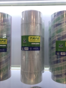 <span class=keywords><strong>เทป</strong></span>พันพัสดุ TAPEWORLD แบบหนาพิเศษ 6 ม้วน สีใส หนา 2 มิล ขนาด 1.88 นิ้ว x 60 หลา แข็งแรงพิเศษ สำหรับบรรจุภัณฑ์และการขนส่ง - Product Image 3