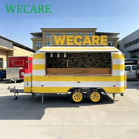 Wecare Fast Dessert Gelato Foodtruck, volledig uitgeruste mobiele bar, foodtruck, concessievoertuig met complete keuken