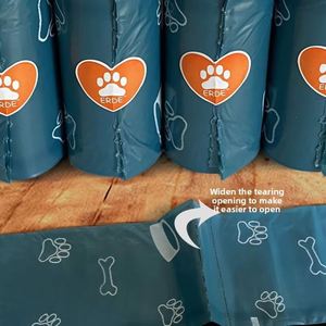 Nouveau sac biodégradable à 100 % pour déchets d'animaux, en amidon de maïs, compostable et dégradable, sac écologique pour excréments de chien Erde - Product Image 3