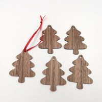 Boule lumineuse en bois découpé au laser, bois pour animaux domestiques, ornement artisanal de noël, offre spéciale, OEM