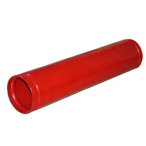 天津工場熱間圧延亜鉛メッキ丸赤消防ホース鉄パイプ粉体塗装中空セクションパイプ