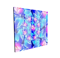 Écran LED transparent haute luminosité IP65 intérieur/extérieur P1.8 de 1000x1000mm fixe pour centre commercial, fabriqué par HXT Source Factory