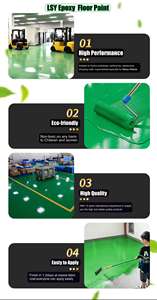 Résine époxy commerciale LSY, haute brillance et sans joints, pour centres commerciaux, résistante aux taches et facile à nettoyer - Product Image 4