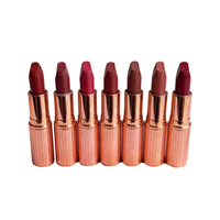 Lápiz Labial Mate de Alta Pigmentación, Mineral, Resistente al Agua, Suave y Cremoso, Tipo Mousse, No se Transfiere, Acabado Suave, Larga Duración, Vegano
