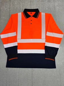 कस्टम लोगो वर्ग 2 कपास खनन मैकेनिक औद्योगिक निर्माण श्रमिक सुरक्षा के लिए पुरुषों की सुरक्षा शर्ट जैकेट जैकेट - Product Image 6