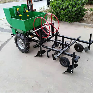 Sembradora de Patatas de Una Hilera Verde con Sembradora de Fertilizante para Uso en Tractor, Maquinaria Agrícola de Alta Productividad - Product Image 3