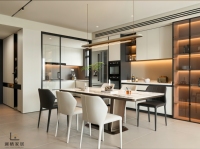 Meuble sous évier de cuisine en bois massif, personnalisé, intelligent, modulaire, écologique, ignifuge, design moderne de luxe pour cuisine domestique