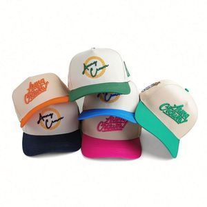 Gorra de Béisbol Personalizada de Fábrica, 5 Paneles, Unisex, Bordada, de Tela de Algodón, Talla Ajustable, Visera Curva de Dos Tonos - Product Image 2