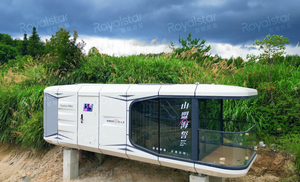 Dream Series M30 Smart Fitness Capsule Virtual <span class=keywords><strong>Coach</strong></span> Seguimiento de actividades Material de acero para cochera Inodoro Sandwich Panel Casas - Product Image 4
