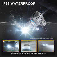Ampoules de phares de voiture les plus lumineuses 9005 9006 Z18 Mini Taille Plug and Play Lampe automobile Lumière de voiture H11 H4 H7 9004 9007 H13 Phare LED